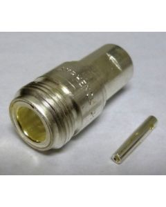 000-35025 Amphenol Straight Type-N Female Clamp Connector