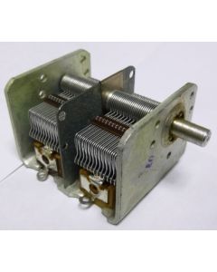 10295 Capacitor,  Dual sec. 10-440 pf, Variable