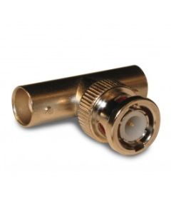 112461 Amphenol BNC Male to Double Female Tee In-Series Adapter