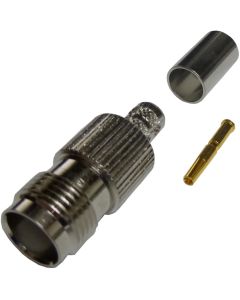 122409 Amphenol TNC Female Crimp Connector for Cable Group X