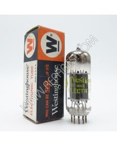 12BZ7 Westinghouse High Mu Twin Triode Tube (NOS/NIB)