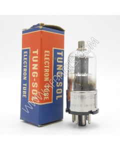 12Q7GT Tung Sol Duplex-Diode High Mu Triode Tube (NOS/NIB)