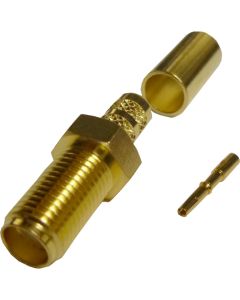132116 Amphenol SMA Female Crimp Connector for Cable Group C