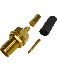 132119 Amphenol SMA Female Crimp Connector for Cable Group B