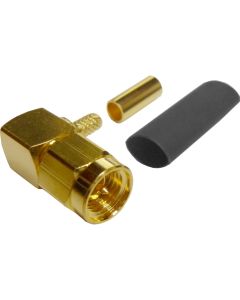 132123 Amphenol Right Angle SMA Male Crimp Connector for Cable Group B