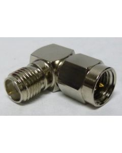 132172N  Amphenol Right Angle SMA Male to SMA Female IN Series Adapter