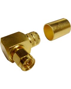 132299 Amphenol Right Angle SMA Male Crimp Connector for Cable Group I
