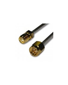 135106-R1-06 Amphenol 6 Inch Cable Assembly with 0.085 Flexible Semi-Rigid Cable and SMA Male and SMA Female Connectors