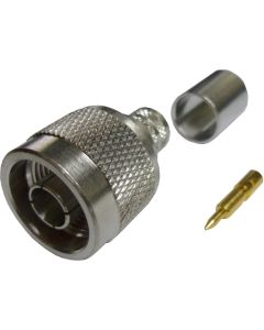 172102H243 Amphenol Type-N Male Crimp Connector for Cable Group I