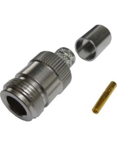 172105 Amphenol Type-N Female Crimp Connector for Cable Group E