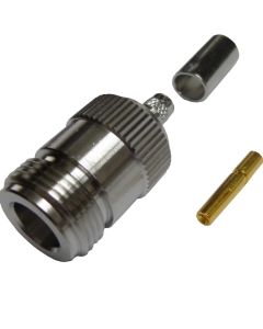 172148 Amphenol Type-N Female Crimp Connector for Cable Group X 