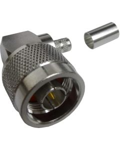172219 Amphenol Right Angle Type-N Male Crimp Connector for Cable Group X