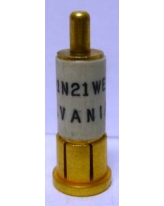 1N21WE Diode, General Purpose UHF/MW Mixer, JAN (NOS) 5961-00-615-5550