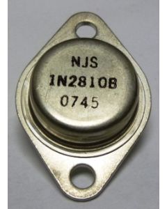 1N2810B  Diode, Zener 50 Watt 12v  TO-3 Case 