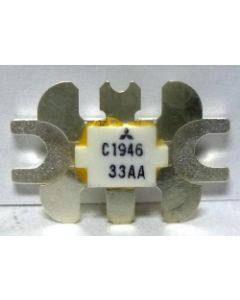 2SC1946 Mitsubishi NPN Epitaxial Planar Transistor, 28 W, 175 MHz, 13.5 V (NOS)