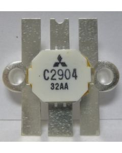 2SC2904 Mitsubishi NPN Epitaxial Planar Transistor 30 MHz 12.5V 100W (NOS)
