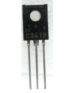2SC3419Y Transistor, NPN Epitaxial, Toshiba