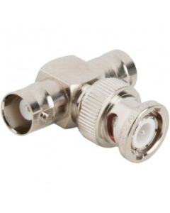 31-208 Amphenol BNC Male to Double BNC Female In-Series Tee Adapter