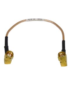 316RSMRSM-7G  Pre-Made Cable Assembly, 7" RG316 with Right Angle SMA on Both Sides 
