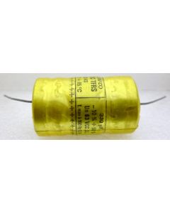 330-63A Electrolytic Capacitor, 330uf 63v Axial Lead, SIC SAFCO