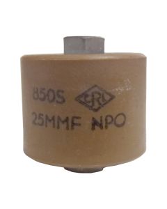580025-5 - Doorknob Capacitor 25pf, 5kv