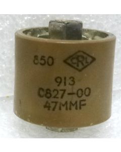 580047-5P Doorknob Capacitor, 47pf 5kv (Pull)