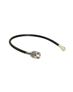 58RTMSM-12  Pre-Made Cable assembly, 12.5 inches RG58 w/Reverse Polarity TNC Male to SMA Male