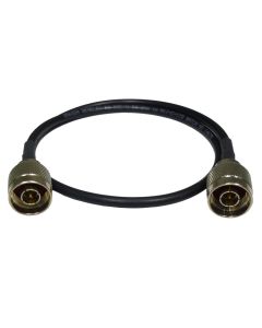 58CNMNM-24  Pre-Made Cable assembly, 24 inches RG58C w/Type-N Male on both sides