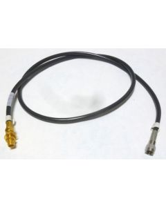 58SMSFBH-23  Pre-Made Cable assembly, RG58 Cable with SMA Male & SMA Female Bulkhead, 23 inches
