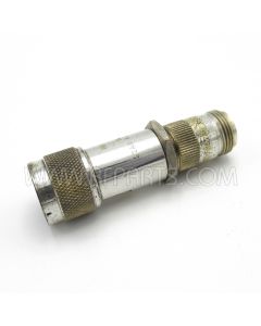 6020-6021 Star Type-N Male to Female Adjustable Length Test Adapter with Silver Contacts (Pull)
