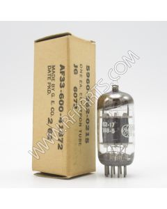6072A GE JAN JG Twin Triode Tube (Special 12AY7)