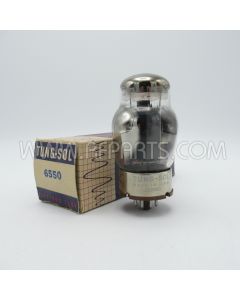 6550 Tung-Sol Vintage Beam Power Amplifier/Audio Tube (NOS/NIB)