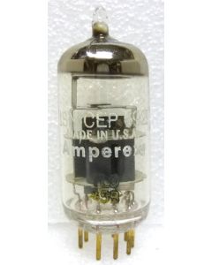 6922-AMP-GOLD-WH  Audio Tube, 6922 /E88CC, Gold Pin White Lettering, Amperex USA