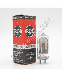 6BF6 RCA GE, Tung-Sol Duplex-Diode Medium Mu Triode (NOS/NIB)