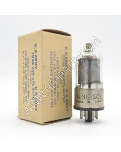 6J7GT Tung-Sol Sharp Cutoff Amplifier Pentode Tube (NOS/NIB)