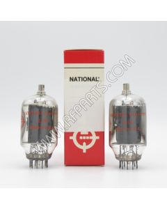 6JU6 National Beam Power Amplifier Tube Matched Pair (2) (NOS/NIB)