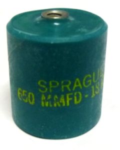 715C651Z18DK Sprague Doorknob Capacitor 650pf 18KV (NOS)