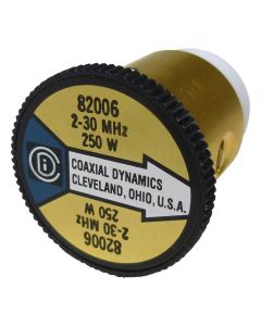 CD82006 wattmeter element, 2-30 mhz 250watt, Coaxial Dynamics