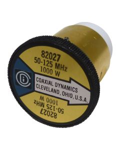 CD82027 C.wattmeter element,50-125mhz 1000watt, Coaxial Dynamics