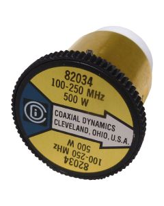 CD82034 wattmeter  element,100-250mhz 500watt, Coaxial Dynamics