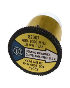 CD82067 Wattmeter element, 400-1000 mhz 10kwatt, Coaxial Dynamics