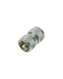 83-877 Amphenol UHF Male to Male (PL259) IN Series Barrel Adapter