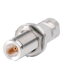 L1PNF-BH Andrew/CommScope Type N Female Bulkhead for 1/4 in LDF1-50 cable
