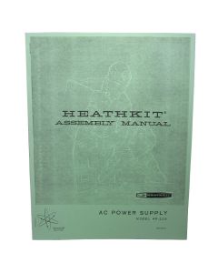 Heathkit Assembly and Operation Manual,  HP-23A Power Supply