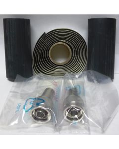 1-AMP5875-29N-E  Type-N Male Crimp Connector kit (RG213 / RG8 / RG393), 2 connectors w/ Heat Shrink & Coax Seal, RF Parts