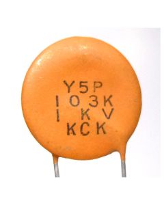 C103-1KV-CL Disc Capacitor,.01uf 1kv cut leads