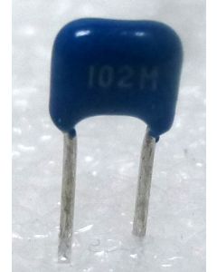 CM102-50 Ceramic Monolythic Multilayer Capacitor, 0.001uf 50v, 20%