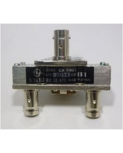 CX-540D Tohtsu Coaxial relay SPDT 3-BNC Female-type Connectors 12 Vdc Nominal 75 Ohms 