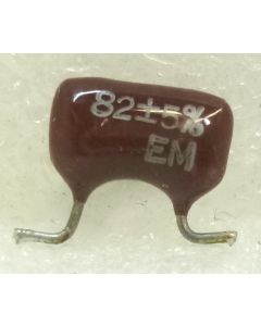 DM15-82-CL Mica capacitor 82pf (cut lead)