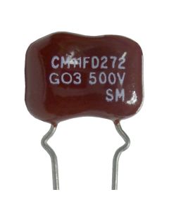 CM11FD272G03  Mica Capacitor, 2700pf 500v, SM (Mil-Spec)